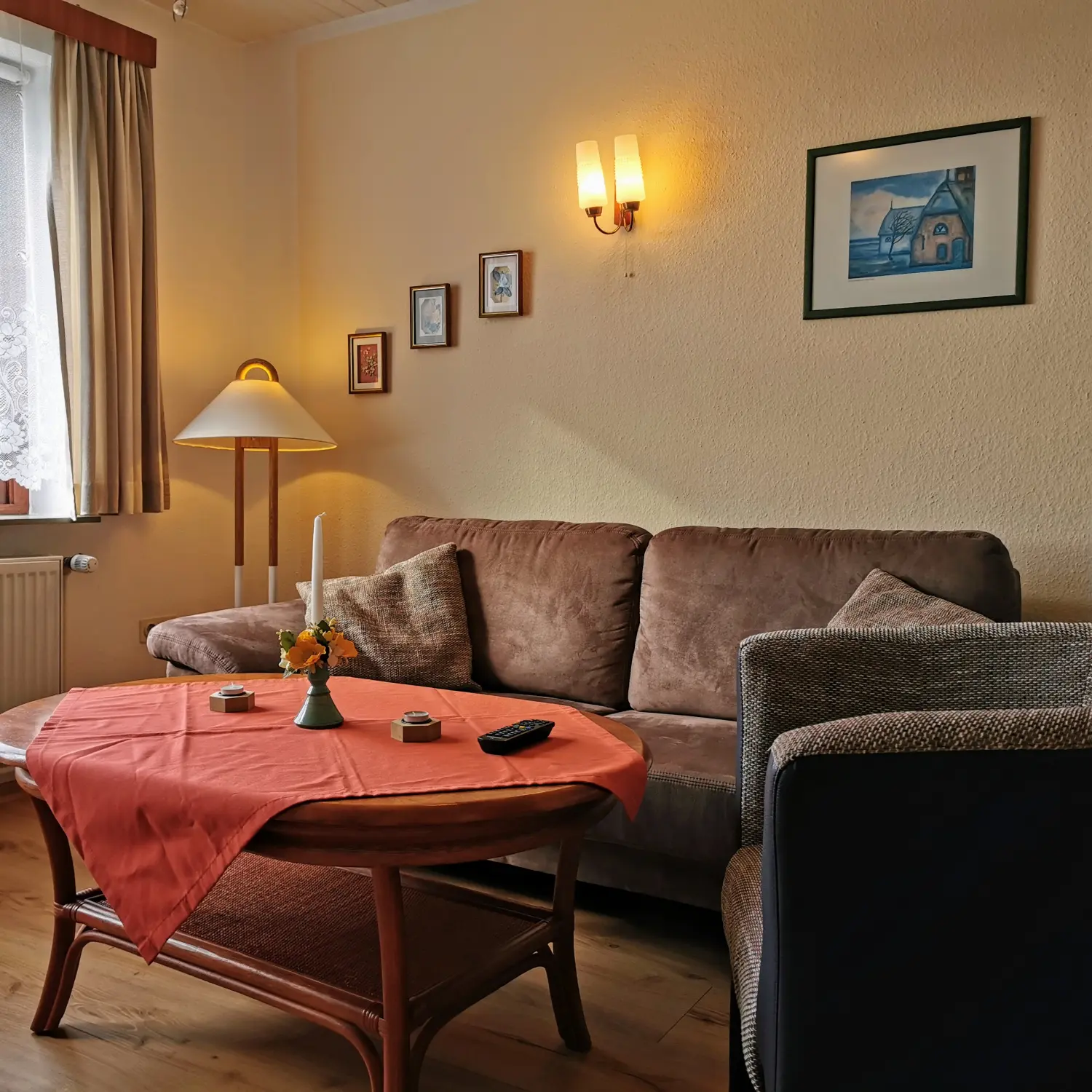 Wohnzimmer von Haus Helgoland