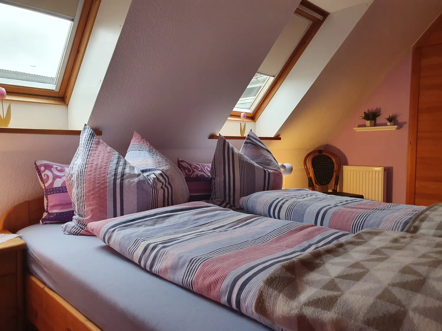Schlafzimmer von Haus Helgoland